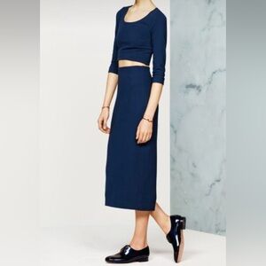 Aritiza Babaton Johan Skirt In The Color Moody New With Tags Size Medium stetchy